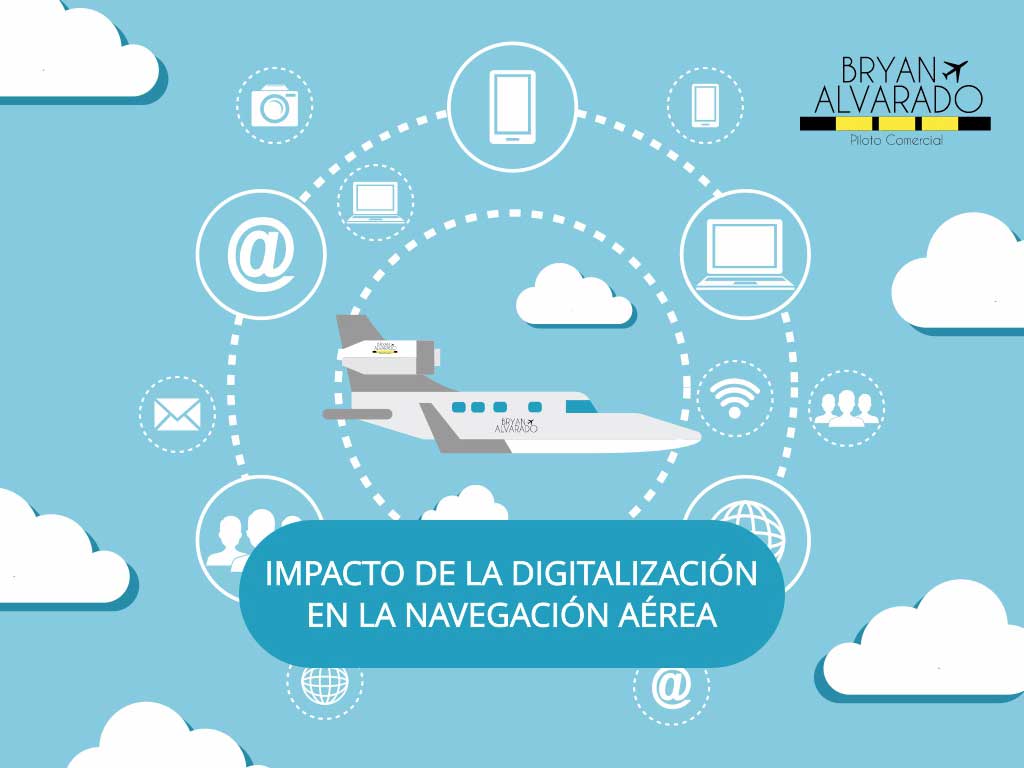 Impacto de la digitalización en la navegación aérea